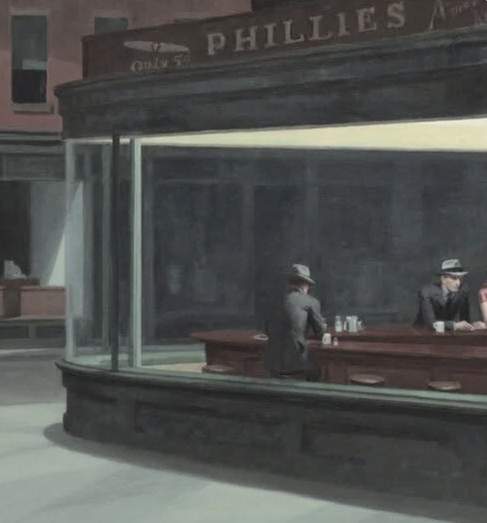nighthawks-besonder grafisch ontwerp